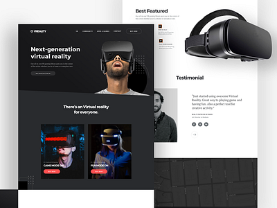 🔥Website Virtual Reality Exploration