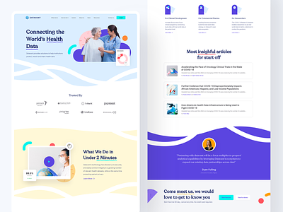 Datavant landing page concept