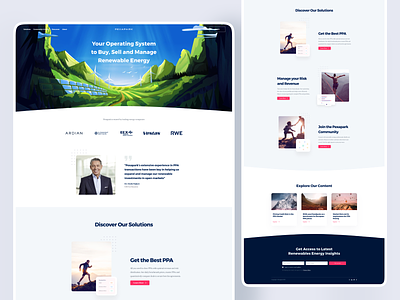 Pexapark Website [Live] 🔥 buy design energy home page homepage landing page landingpage manage operating system revenue sales sell solar ui ux web