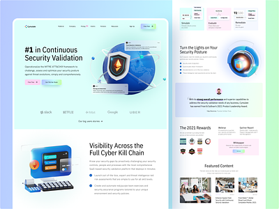 🛡️ "Security Validation" Landingpage exploration clean content design faetured homepage homepagedesign how it works landingpage saas landing page saas website secure security secutiry simulate ui ux validation vektora web website