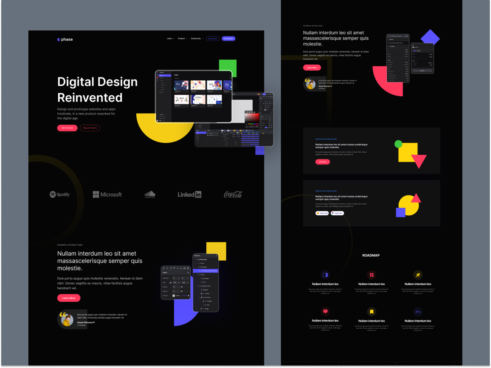 Digital Design Web Application - Concept by Zaini Achmad® for Vektora ...