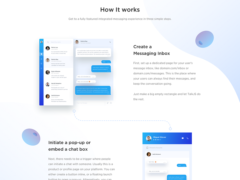 Landing Page for API Chatbot by Zaini Achmad® for One Week Wonders on ...