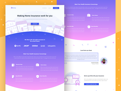 🏠 Homey the landing page for home insurance
