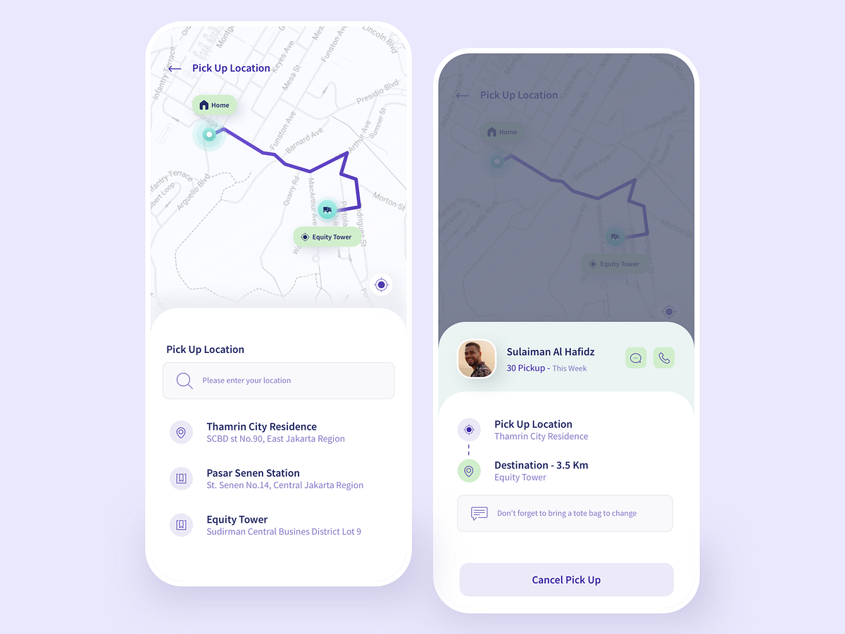 Go-trash | Trash Collecting App | Continue by Zaini Achmad® for Noansa ...