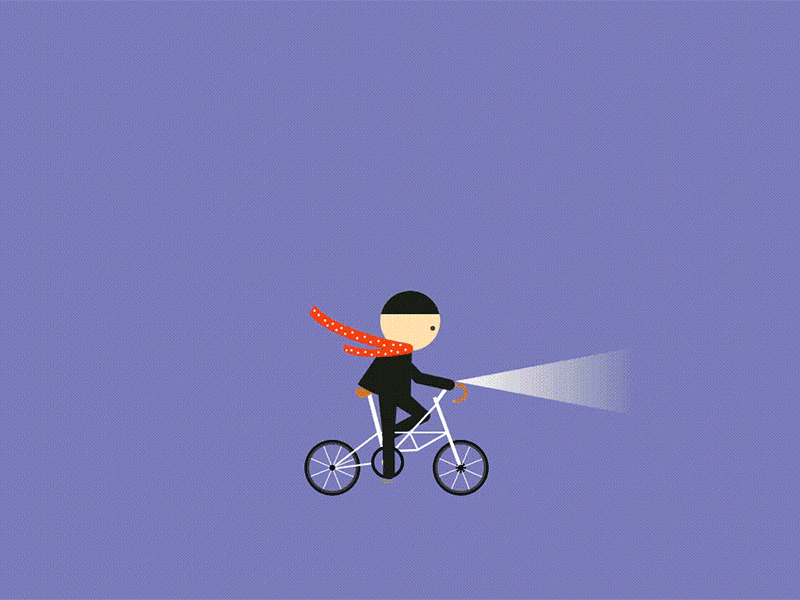 Alex Moultoner animation bike brooks london motion