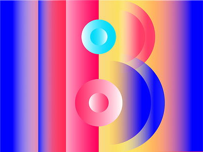 36 days of Type - B art direction color composition geomethric graphic design type type design