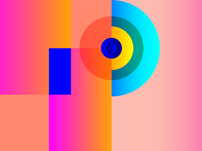 36 days of Type - P color design graphic design type design typography visual
