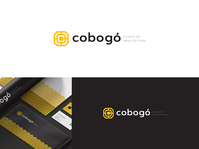 Cobogó architecture branding gestalt monogram pattern stationary