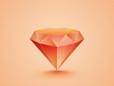 Diamond diamond gem icon illustration jewel jewelery ruby shine sketch stone