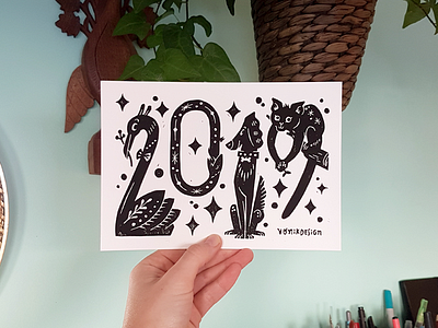 Happy Holidays amsterdam blockprint design doodle drawing handlettering handmade handmade type illustration lettering stamp