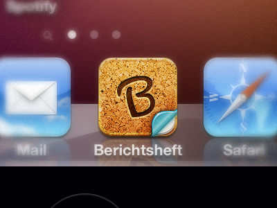"Berichtsheft" App Icon