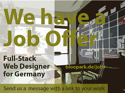 Job offer - Web Designer / Web Developer job odoo web designer web developer
