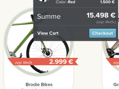 Responsive Demoshop - Homepage bikes demo design flat magento responsive shop simple