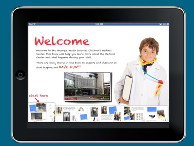 CMC Interactive E-book children ebook interactive medical multimedia