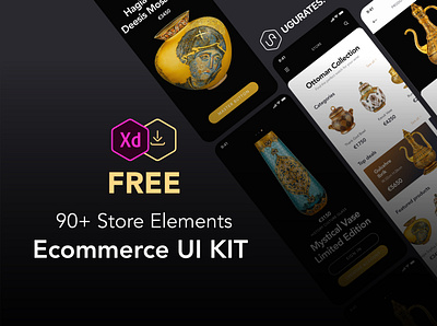 90+ Store Elements & Ecommerce FREE UI KIT | Paşabahçe Store app artdirector design download free paşabahçe ugurates ui uidesign uxdesign uxui şişecam