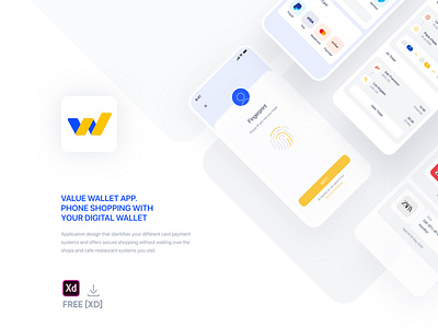 ValueWallet App  - Free Adobe [XD]