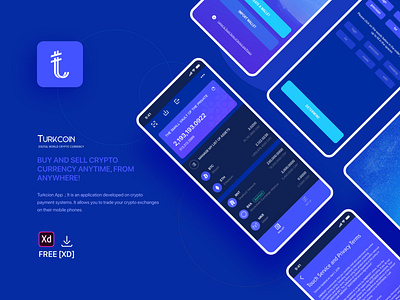 Turkcoin Crypto Currency App.