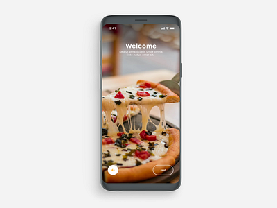 Food service app ui kit - Download [Adobe XD +75 screen]