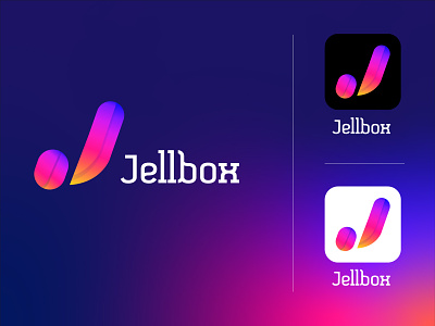 jellbox application logo app branding design free logo ui ux
