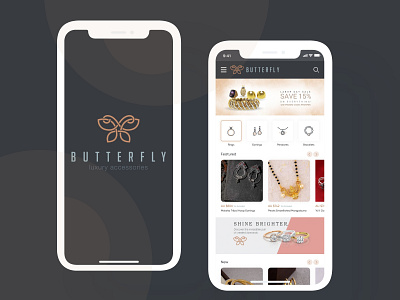 Jewelry App design UI