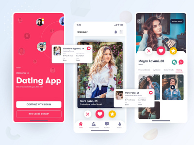 Dating App UI Design