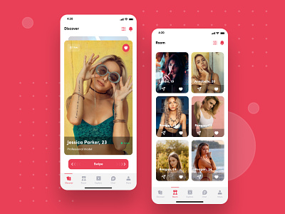 Dating App UI application community app creativity dating dating app design girl app hot app hot desing love app love birds message app messaging app mockup ui ux