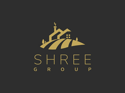 Shree Group brand branding color creativity dark design farming india logo ui ux