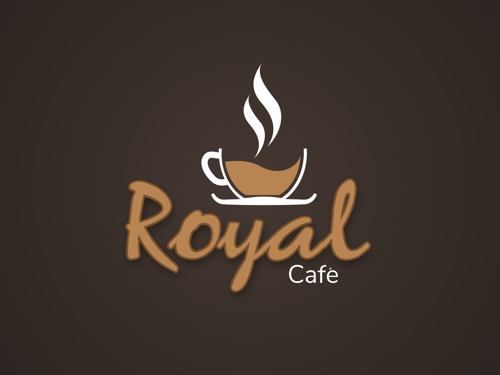 ROYAL CAFE Logo Design By Fahim Islam On Dribbble