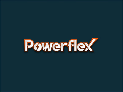 Powerflex Logo android app application apps branding clean creativity design icon illustration lubricant mockup oil oil and gas power ui ux