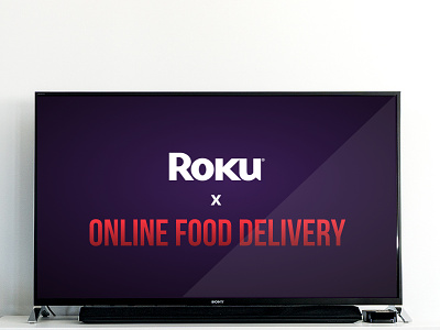 Roku Does Online Food Delivery food ott roku ux