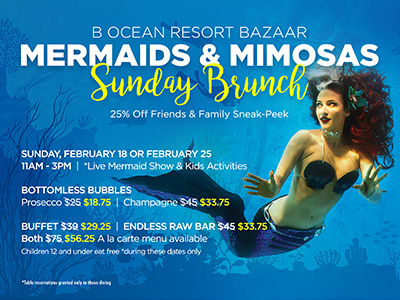 B Ocean Mermaids Flyer