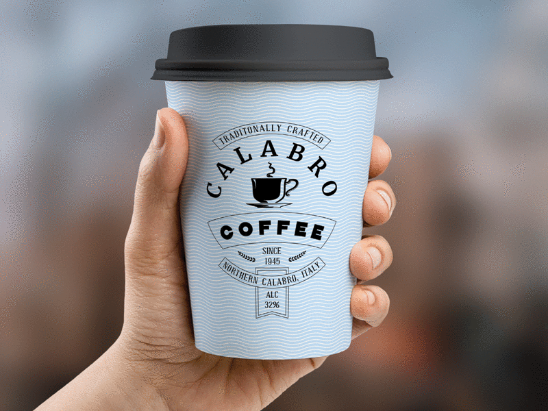 Paper Hot Drink Cups Mockup By INC Design Studio