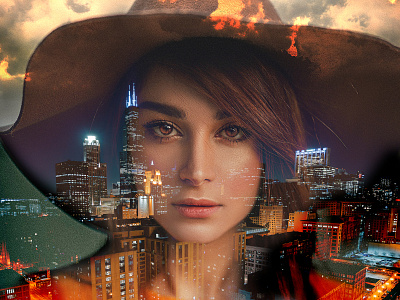 City Girl bladesettler design dwayneadams flyer artwork graphicdesign photoshop