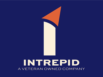 Logo Design: Intrepid brand brand identity branding branding design design flat flat design illustrator logo logo design logodesign logos vector