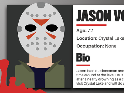 Don’t Let User Personas Scare You Away from Great Designs blog character design digital illustration flat illustration jason voorhees michael myers user experience user persona