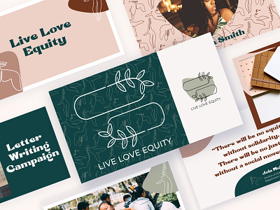 Live Love Equity Brand Design brand design brand identity branding design digital illustration illustrator line art logo logodesign photoshop