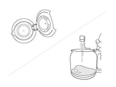 Migraine Prevention: 1 art black booklet coffee illustration layout line line art white