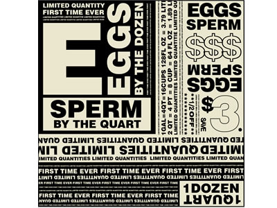 Eggs by the Dozen Sperm by the Quart baby business modern fertility