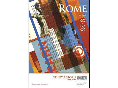 Travel Poster poster rome travel