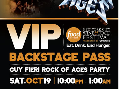 Vip Back Stage Pass