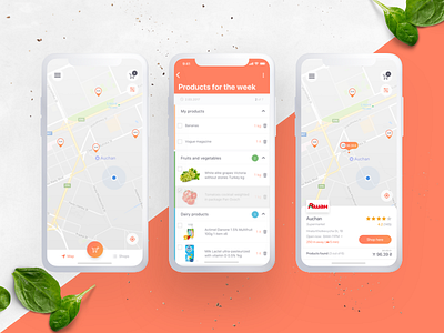 Grocery Shopping App application grocery shopping supermarket