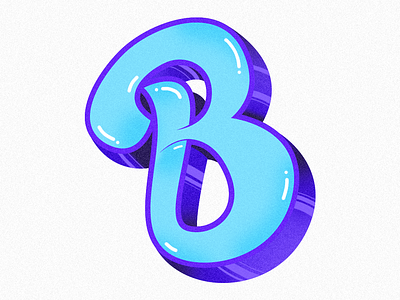 B animation app art create creative design digital digital art flat icon illustration lettering llustration logo minimal type typography vector web website