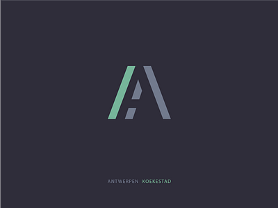 A logo Antwerp antwerpen branding graphicdesign logo logodesign
