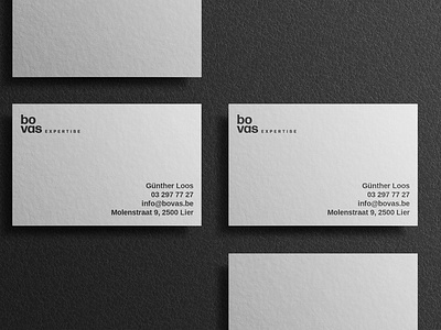 bovas - business card