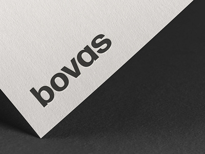 bovas - logo artdirection brand identity branding graphic design logo logo design typogaphy