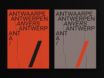 Antwerp posters antwerp artdirection branding graphicdesign poster posterdesign typography