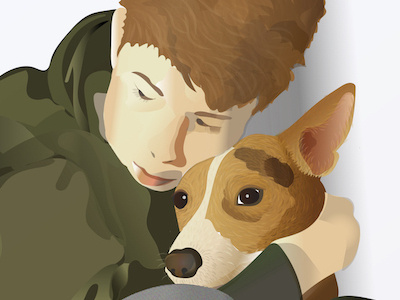 Pet Portrait adobe illustrator