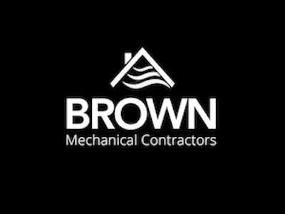 Browns Mechanical Contractor ai logo design