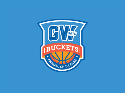 GW Gets Buckets basketball buckets crest march marchmadness sports