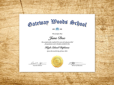 Diploma blackletter certificate design diploma grad graduation paper